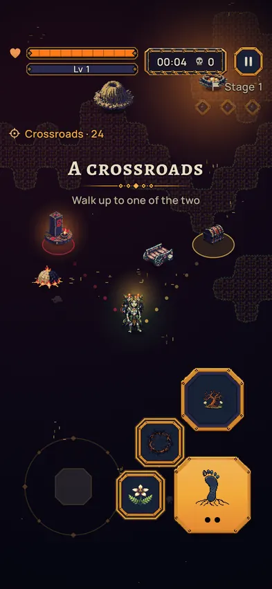 4. A crossroads: two events to choose from