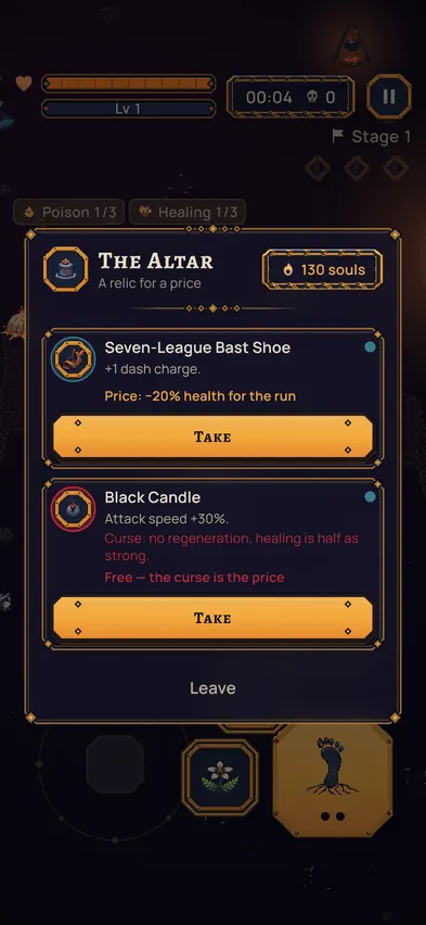 8. The Altar: relics for a price